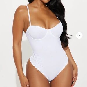White Underwire Skims Like Bodysuit